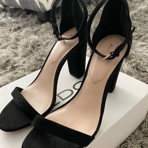 ALDO Open Toed Heels SZ 10